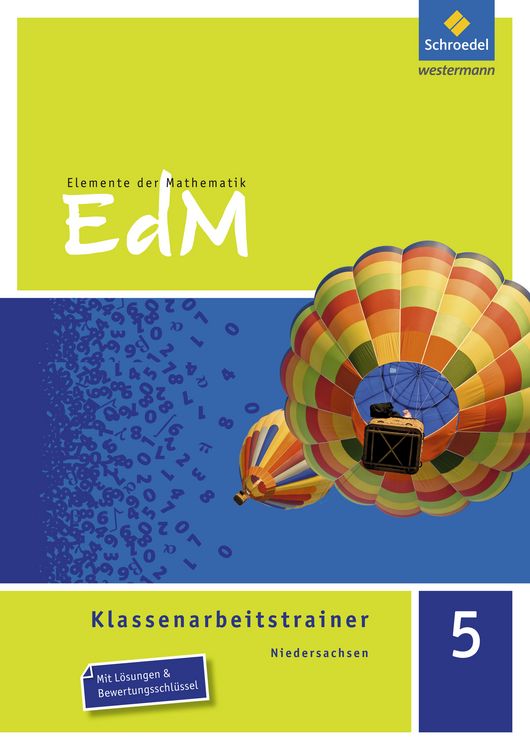 Produktbild: Elemente der Mathematik Klassenarbeitstrainer - Ausgabe f&uuml;r Niedersachsen