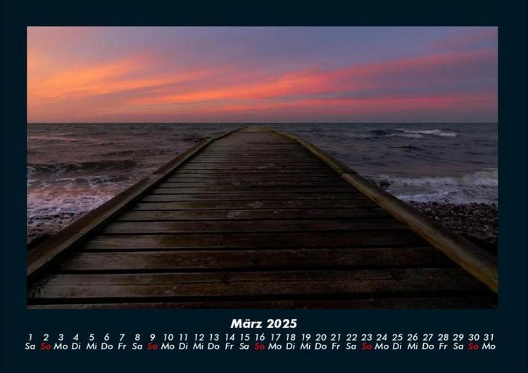 Produktbild: Sehnsucht nach Meer 2025 Fotokalender DIN A4