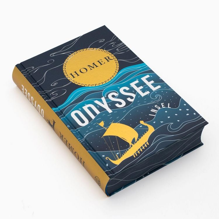 Produktbild: Die Odyssee. Schmuckausgabe mit Motiv-Farbschnitt