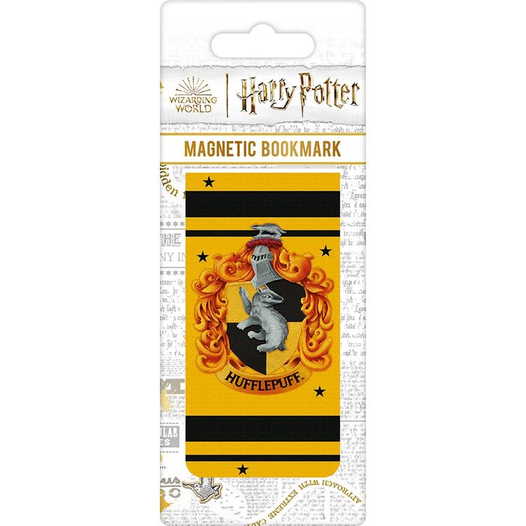 Produktbild: Harry Potter (Hufflepuff) magnetisches Lesezeichen