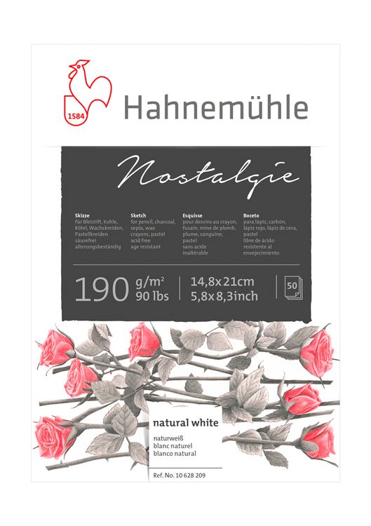 Produktbild: Hahnem&uuml;hle Papier Nostalgie, DIN A 5, 190 g/m&sup2;