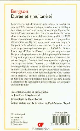 Produktbild: Dur&eacute;e et simultan&eacute;it&eacute;