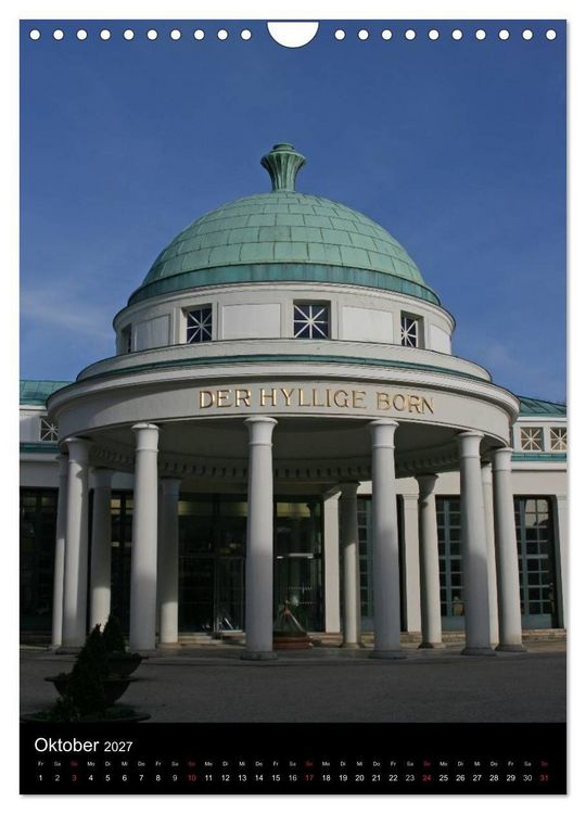 Produktbild: Spaziergang durch Bad Pyrmont (Wandkalender 2027 DIN A4 hoch), CALVENDO Monatskalender