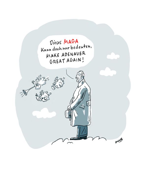 Produktbild: Adenauer auf der Wolke
