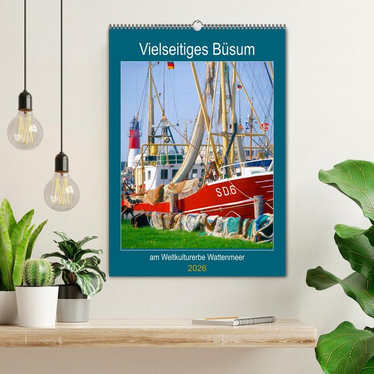 Produktbild: Vielseitiges B&uuml;sum (Wandkalender 2026 DIN A2 hoch), CALVENDO Monatskalender