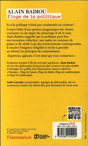 Produktbild: Eloge de la politique
