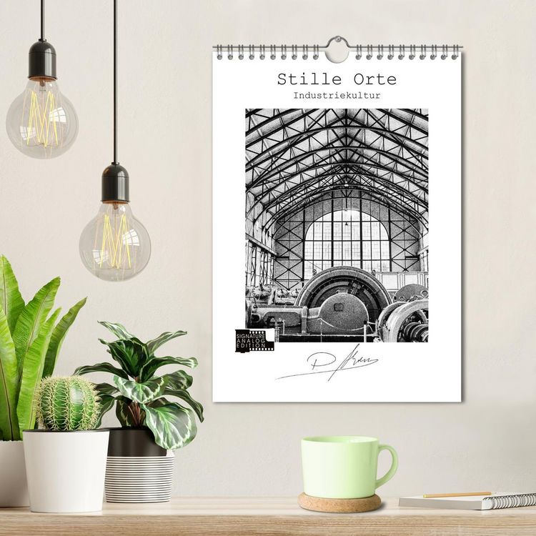 Produktbild: Stille Orte - Industriekultur (Wandkalender 2026 DIN A4 hoch), CALVENDO Monatskalender