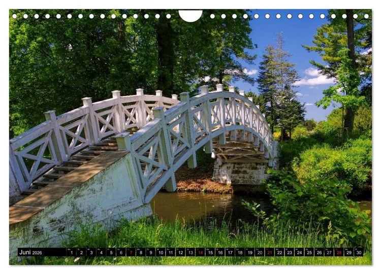 Produktbild: Spaziergang durch den W&ouml;rlitzer Park (Wandkalender 2026 DIN A4 quer), CALVENDO Monatskalender
