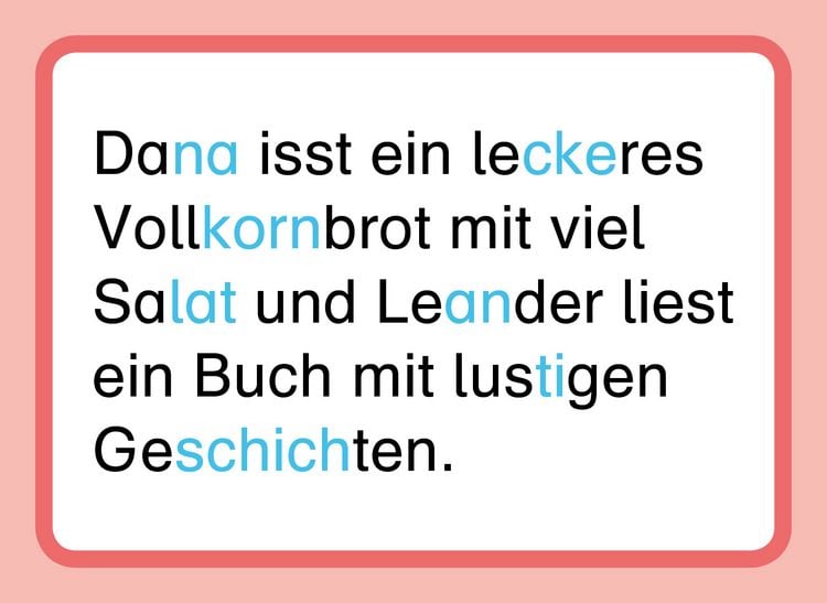 Produktbild: Ich kann S&auml;tze lesen Teil 2 in Sprechsilben mit Dana und Leander