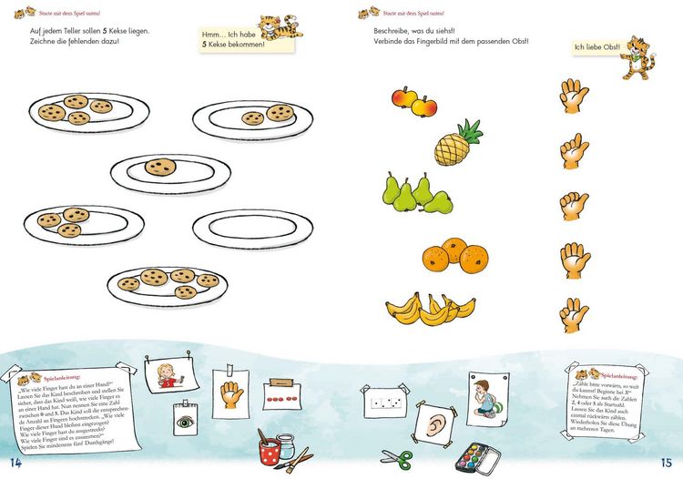 Produktbild: Lernen mit Teo und Tia &ndash; Ich lerne Rechnen &ndash; Kindergarten/Vorschule