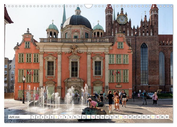 Produktbild: Besucht mal wieder Danzig (Wandkalender 2026 DIN A3 quer), CALVENDO Monatskalender