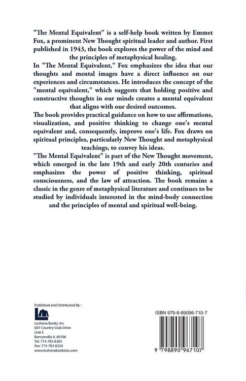 Produktbild: The Mental Equivalent