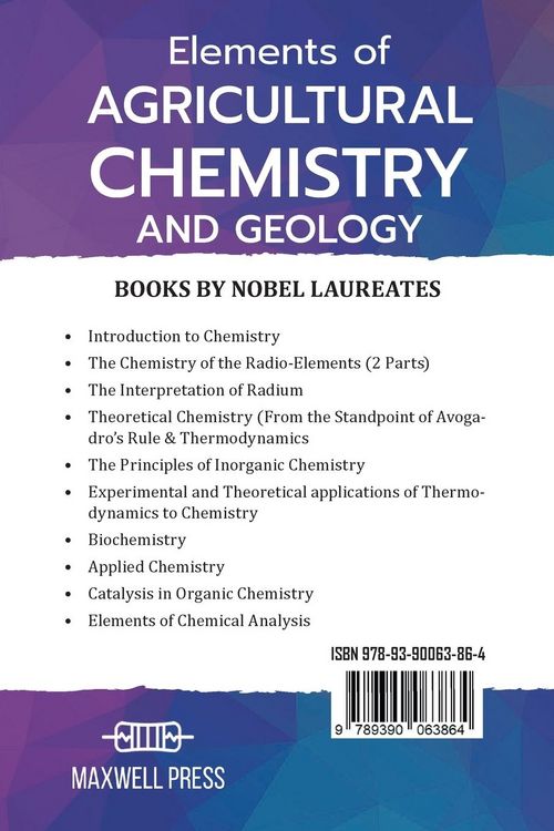 Produktbild: Elements ofAgricultural Chemistry and Geology