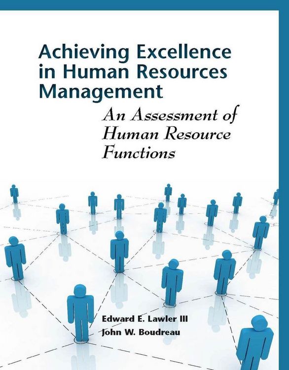 Produktbild: Achieving Excellence in Human Resource Management