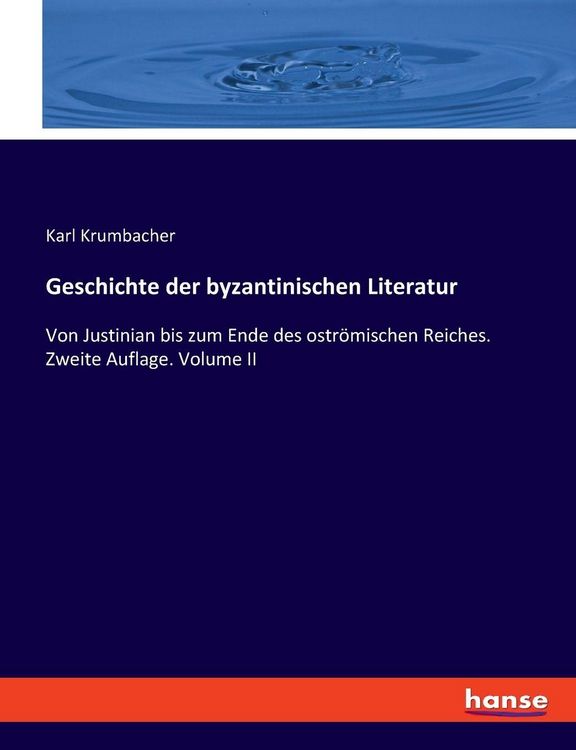 Produktbild: Geschichte der byzantinischen Literatur