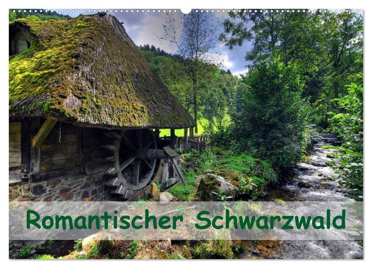 Produktbild: Romantischer Schwarzwald (Wandkalender 2026 DIN A2 quer), CALVENDO Monatskalender