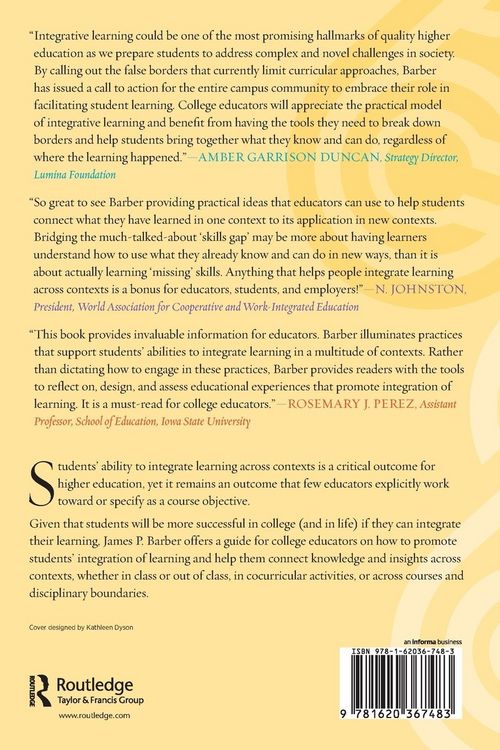 Produktbild: Facilitating the Integration of Learning