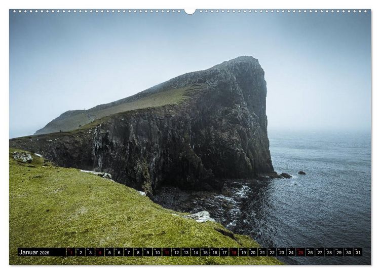 Produktbild: Isle of Skye - so sch&ouml;n kann schlechtes Wetter sein (hochwertiger Premium Wandkalender 2026 DIN A2 quer), Kunstdruck in Hochglanz