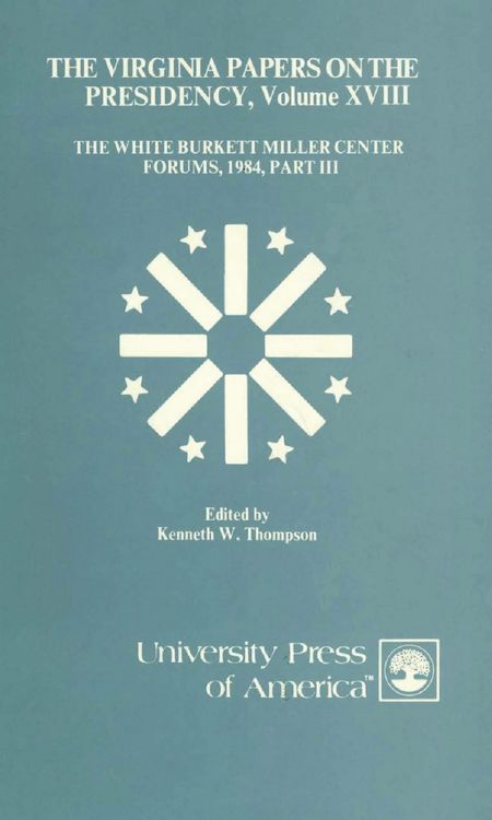 Produktbild: The Virginia Papers on the Presidency
