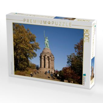 Produktbild: CALVENDO Puzzle Das Hermannsdenkmal nahe Detmold | 1000 Teile Lege-Gr&ouml;&szlig;e 64x48cm Foto-Puzzle f&uuml;r gl&uuml;ckliche Stunden