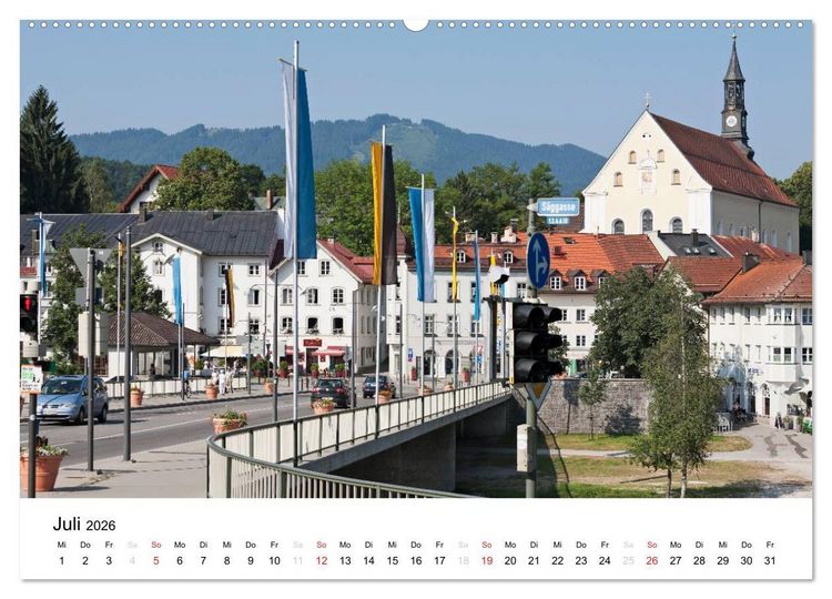 Produktbild: Der Isarwinkel (Wandkalender 2026 DIN A2 quer), CALVENDO Monatskalender