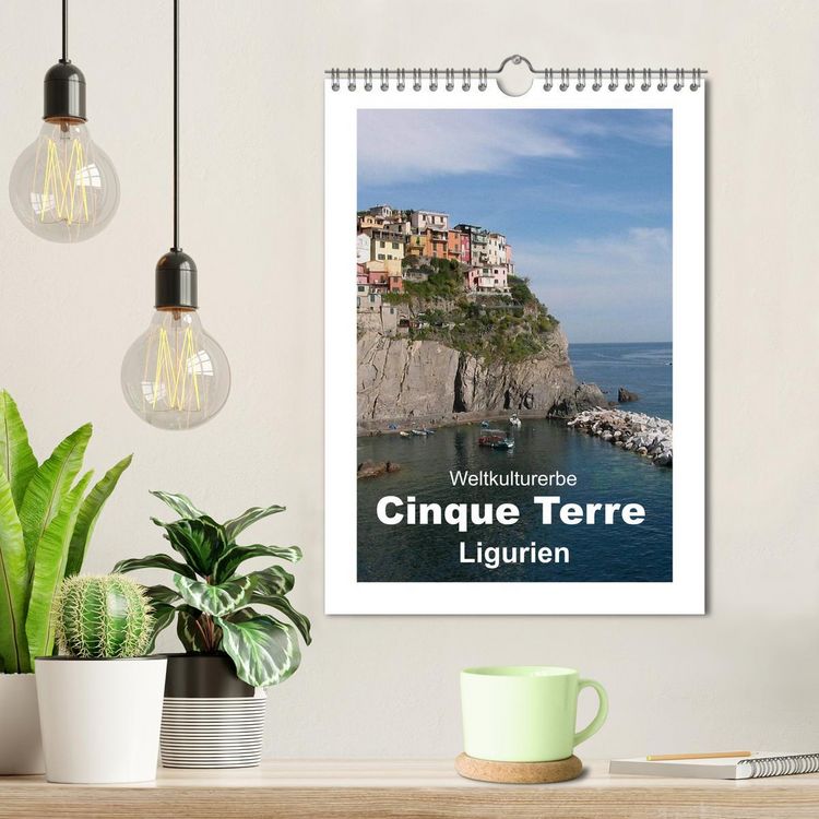 Produktbild: Weltkulturerbe Cinque Terre, Ligurien (Wandkalender 2026 DIN A4 hoch), CALVENDO Monatskalender
