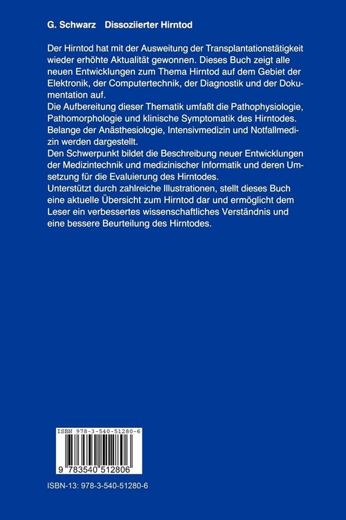 Produktbild: Dissoziierter Hirntod