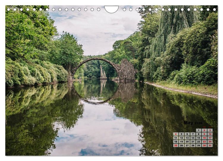 Produktbild: The Fascination of Bridges (Wall Calendar 2026 DIN A4 landscape), CALVENDO 12 Month Wall Calendar