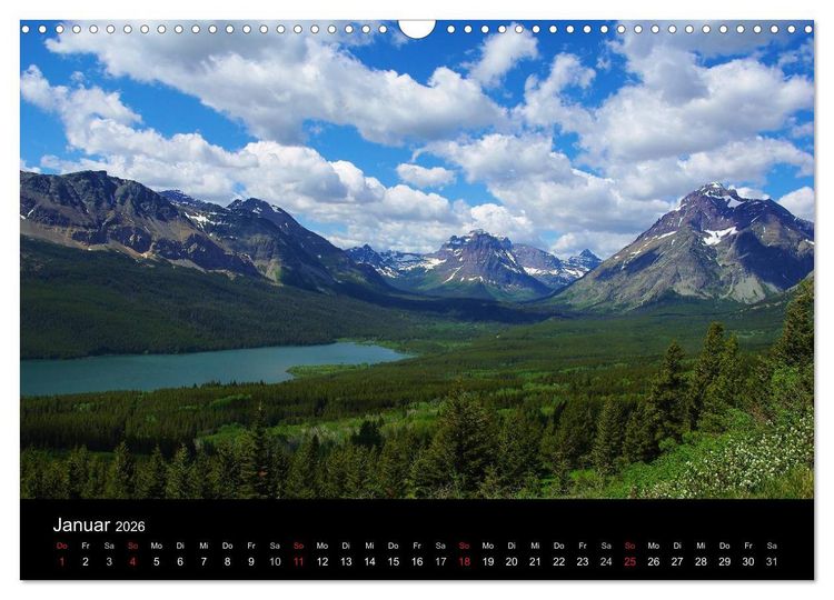 Produktbild: Montana! (Wandkalender 2026 DIN A3 quer), CALVENDO Monatskalender