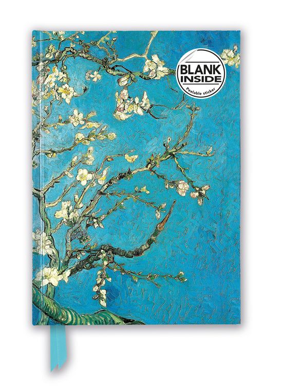 Produktbild: Premium Notizbuch Blank DIN A5: Vincent van Gogh, Mandelbaum in Bl&uuml;te