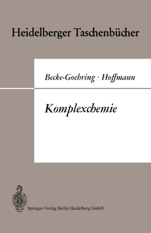 Produktbild: Komplexchemie