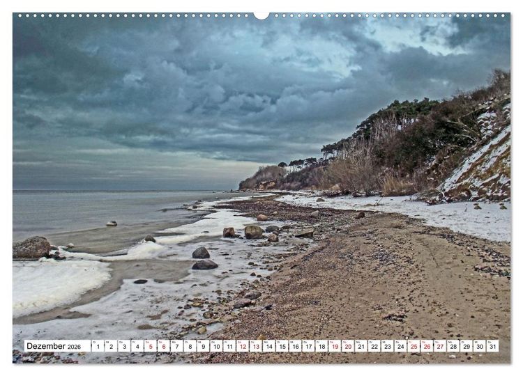 Produktbild: Beckerwitz - Impressionen aus der Wohlenberger Wiek (Wismarer Bucht) (Wandkalender 2026 DIN A2 quer), CALVENDO Monatskalender