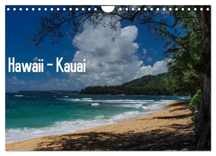 Produktbild: Hawaii - Kauai (Wandkalender 2026 DIN A4 quer), CALVENDO Monatskalender