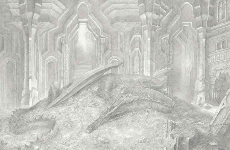 Produktbild: The Hobbit Sketchbook
