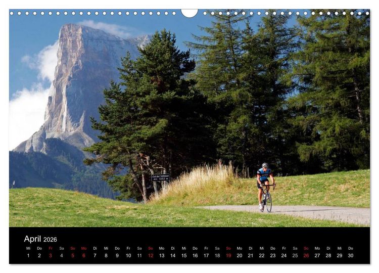 Produktbild: Alpenp&auml;sse auf dem Rennrad Vol. 1 (Wandkalender 2026 DIN A3 quer), CALVENDO Monatskalender