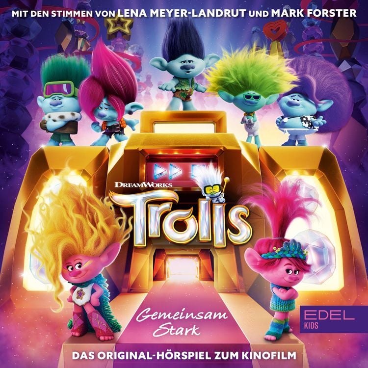 Produktbild: Trolls - Gemeinsam stark (Das Original-H&ouml;rspiel zum Kinofilm)