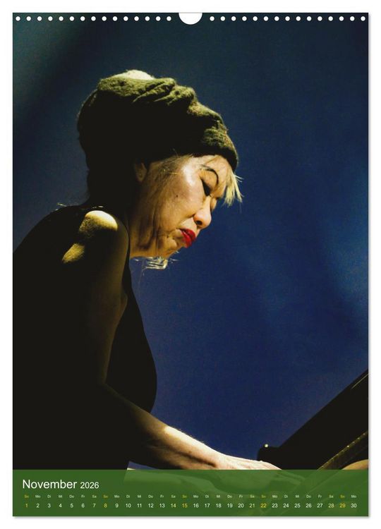 Produktbild: Women singing and playing Jazz (Wandkalender 2026 DIN A3 hoch), CALVENDO Monatskalender