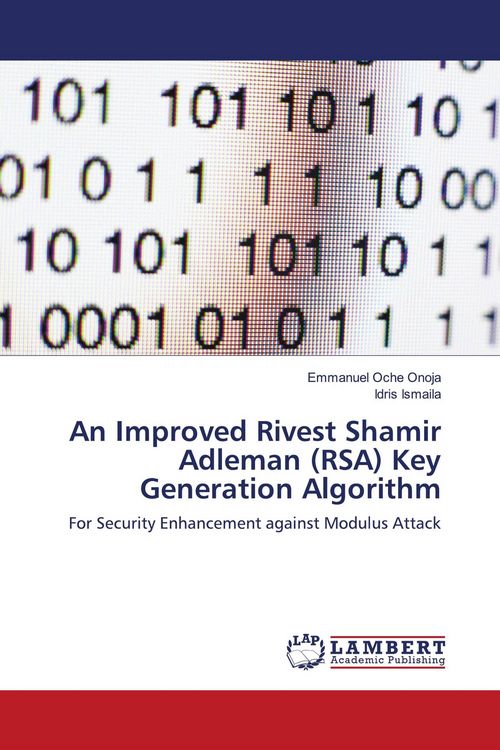 Produktbild: An Improved Rivest Shamir Adleman (RSA) Key Generation Algorithm