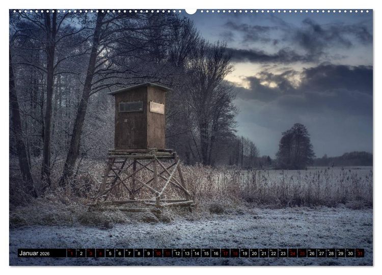 Produktbild: Kanzeln im Revier (Wandkalender 2026 DIN A2 quer), CALVENDO Monatskalender