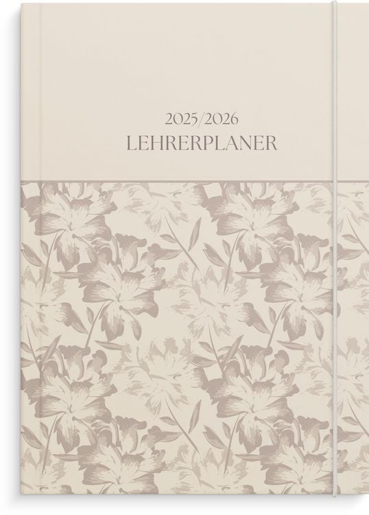 Produktbild: Burde Lehrerplaner Blumen 2025/2026