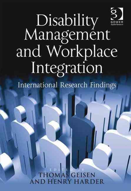 Produktbild: Disability Management and Workplace Integration