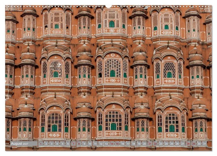Produktbild: Indien Goldenes Dreieck (Wandkalender 2027 DIN A2 quer), CALVENDO Monatskalender