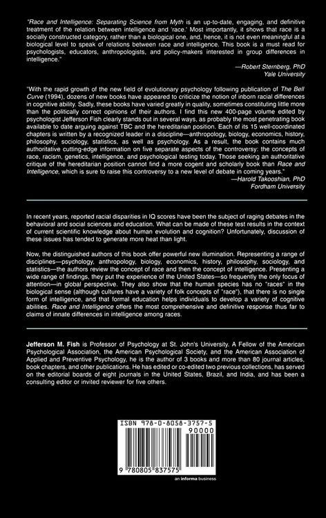 Produktbild: Race and Intelligence