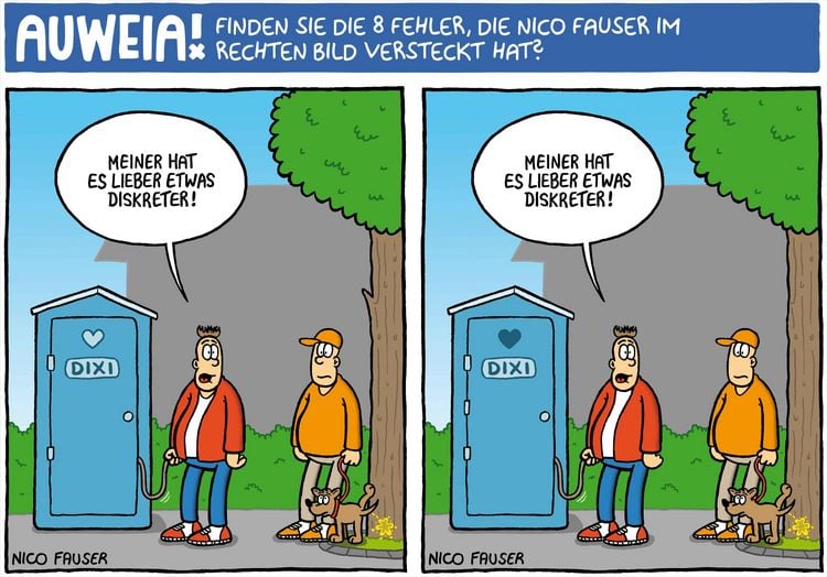Produktbild: Finde den Fehler - Bildersuchr&auml;tsel mit Cartoons