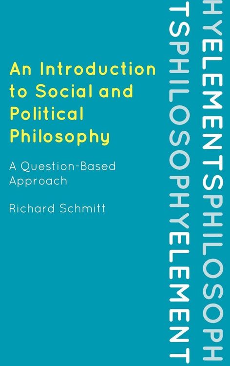 Produktbild: Introduction to Social and Political Philosophy