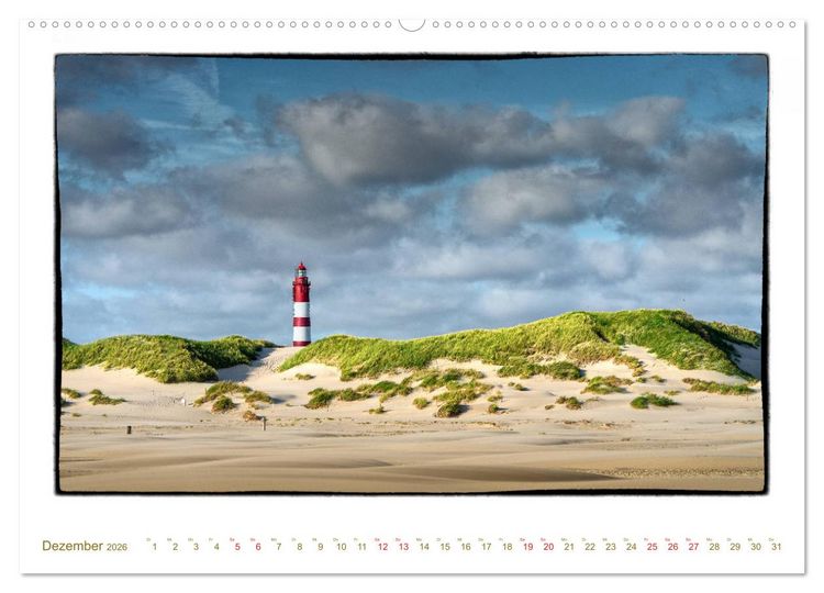 Produktbild: Amrum, inspirierende Landschaft (Wandkalender 2026 DIN A2 quer), CALVENDO Monatskalender