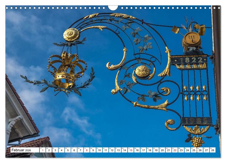 Produktbild: Dekorative Nasenschilder (Wandkalender 2026 DIN A3 quer), CALVENDO Monatskalender