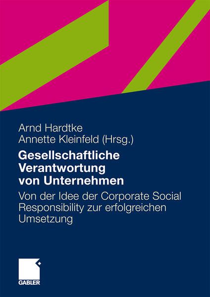 Produktbild: Gesellschaftliche Verantwortung von Unternehmen