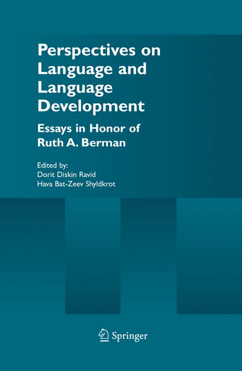 Produktbild: Perspectives on Language and Language Development
