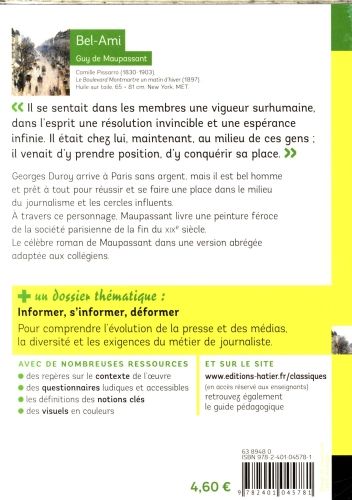 Produktbild: Bel-Ami : texte abr&eacute;g&eacute;